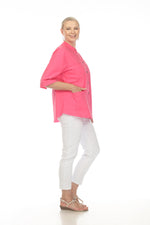 Terra Top T4553 Pink, White, Blue