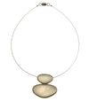 Origin Two Pebbles Pendant Necklace 2233