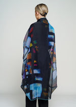 UBU Sheer Artist Print Scarf Style SH-006AP