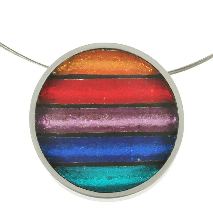 Origin Circle Stripe Pendant Style 2161