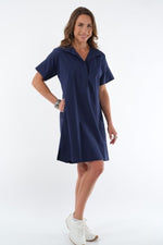 Lior Dress | Agnes-marine - S 25