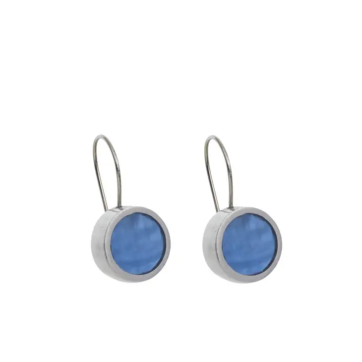 Origin Resin and Shell Alum Earring Style 4515