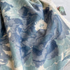 Winding River Blue / White Bloom Reversible Wrap