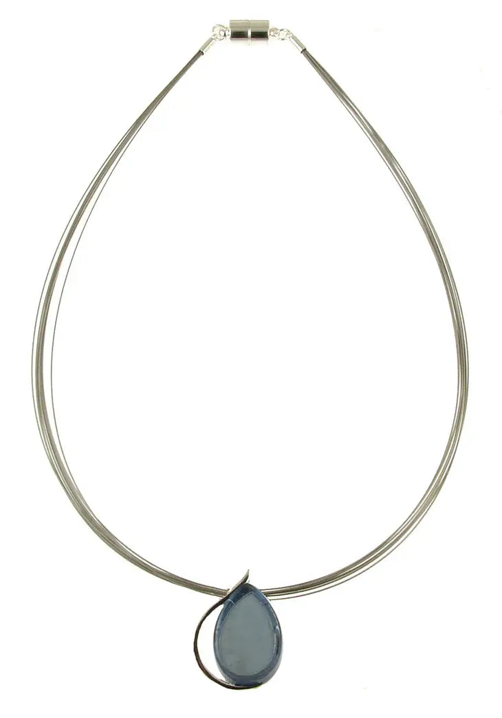 Origin Shiny Silver Pen Necklace Style 743