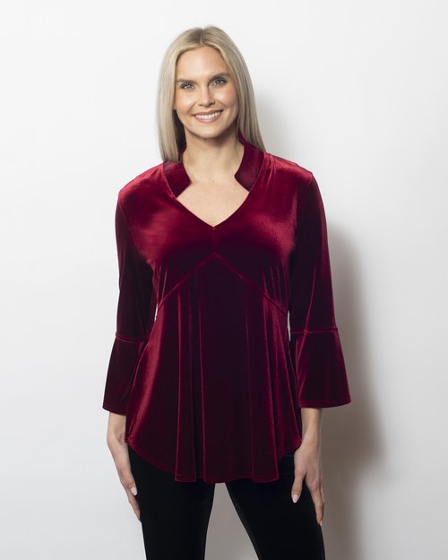 Snoskins Plushtech Velvet V-Neck 11638-24F