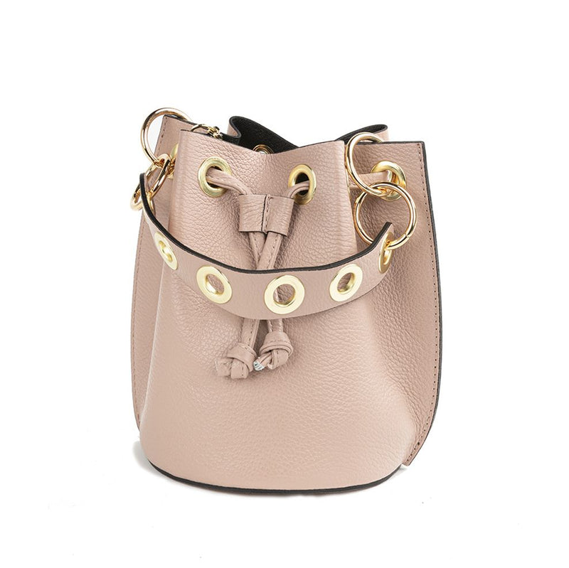 Germán Fuentes GF0441 LEATHER BUCKET BAG