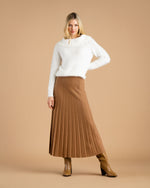 Marble Skirt 7176_208 Camel