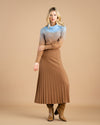 Marble Skirt 7176_208 Camel