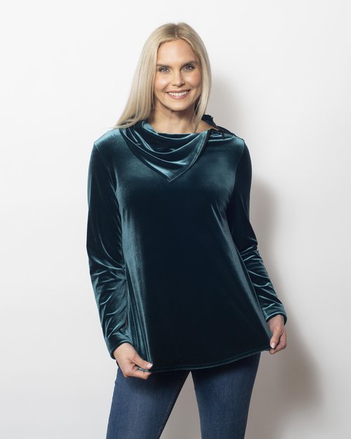 Snoskins Plushtech Velvet V-Neck 11638-24F