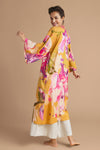 Powder Mustard Orchid Kimono Style PKG 2