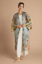 FINAL SALE - Powder Trailing Wisteria Kimono Style PKG 8