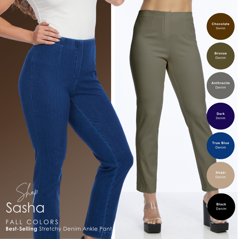 lior sasha stretchy denim Ankle pant