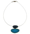 Origin Two Pebbles Pendant Necklace 2233