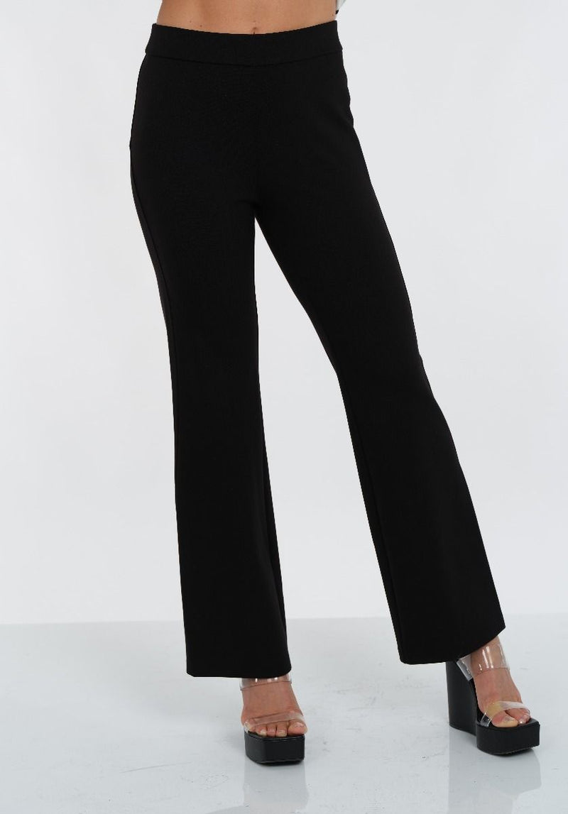 Lior & Alisha D. Steffi Ponte Wide Leg Pant