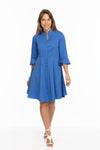 Lior Dress Victory Hot Pink, Lime, French Blue, Tangerine