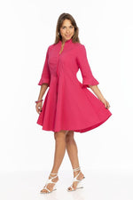 Lior Dress Victory Hot Pink, Lime, French Blue, Tangerine