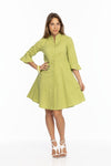 Lior Dress Victory Hot Pink, Lime, French Blue, Tangerine