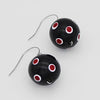 Sylca Black Diva Earrings LS23E06 BLACK