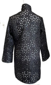 Grace Chuang Laser cut black Jacket JA1417-2236