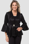 Ribkoff Taffeta jacket black Size 18