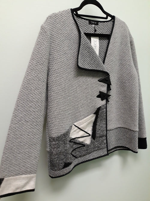 JASKAR GREY CARDIGAN HX 503