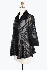 Damee Soutache Jacket 2363-BLK