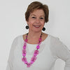 Sylca Pink Kalea Necklace LS23N06 PINK