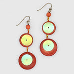 Sylca Orange Arabella Earrings UN23E06 ORANGE