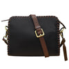 ILI New York Urbano Whipstitch Dome Crossbody Style 4478