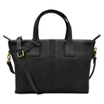 ILI New York Urbano Braided Satchel Style 4488