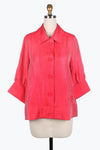 Damee Wide Ball collar jacket 4741-Red