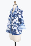 Damee brushed dots short jacket 4815-Navy