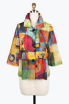 Damee Watercolor art short jacket 4816-MLT