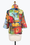 Damee Watercolor art short jacket 4816-MLT