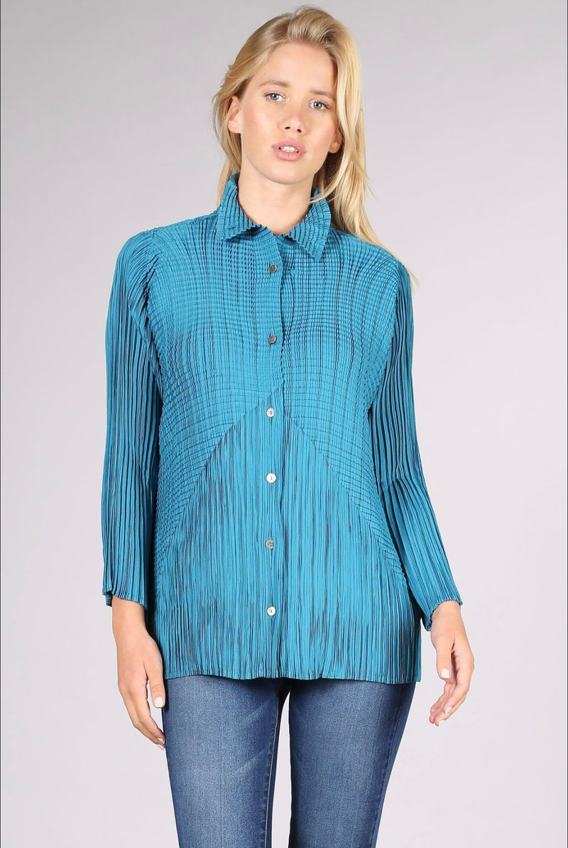 Vanite Couture Shirt 2109 Teal