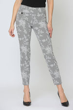 LISETTE L PRINT PANT 61655 - BLACK