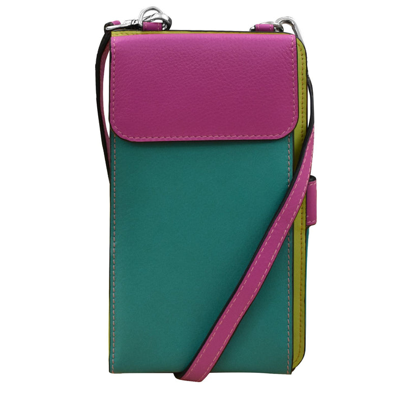 ILI New York Phone Wallet Crossbody Style 6363