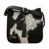 ILI New York Haircalf Feed Bag with Tassel Style 6888H