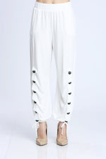 IC Pants 6900P Black, Ivory