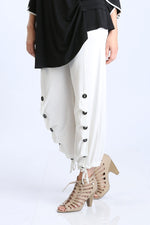 IC Pants 6900P Black, Ivory