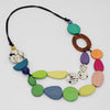 Sylca Multi Wood Moana Necklace BP23N11 MULTI