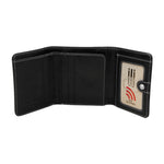 ILI New York Small Haircalf Trifold Wallet Style 7327