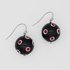 Sylca Black Diva Earrings LS23E06 BLACK