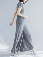 Vanite Couture Pants 83009 Black, Grey, Beige