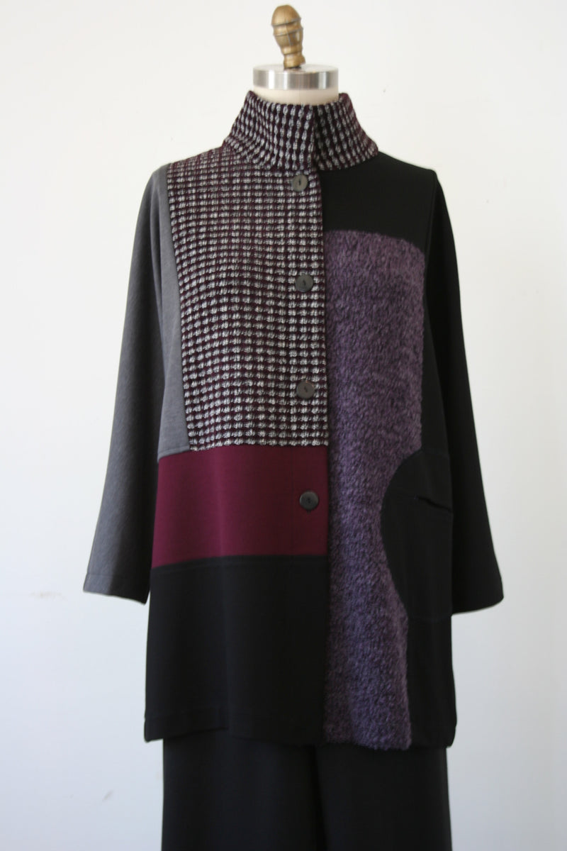 Christopher Calvin - Mixed Media Coat