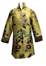 Grace Chuang Jacket JA 1417-2615 Long flower & bird print