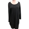 Round Neck Black Sweater Beau Jows