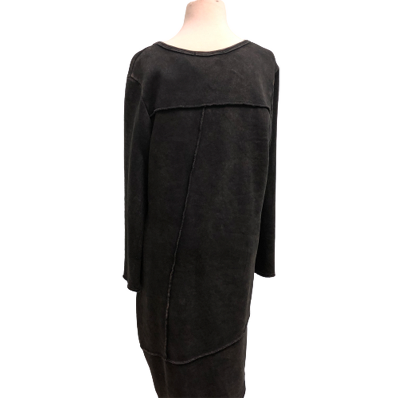 Round Neck Black Sweater Beau Jows