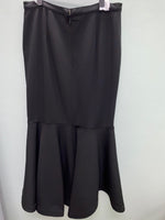 Alberto Macalli fancy skirt Size 12 black