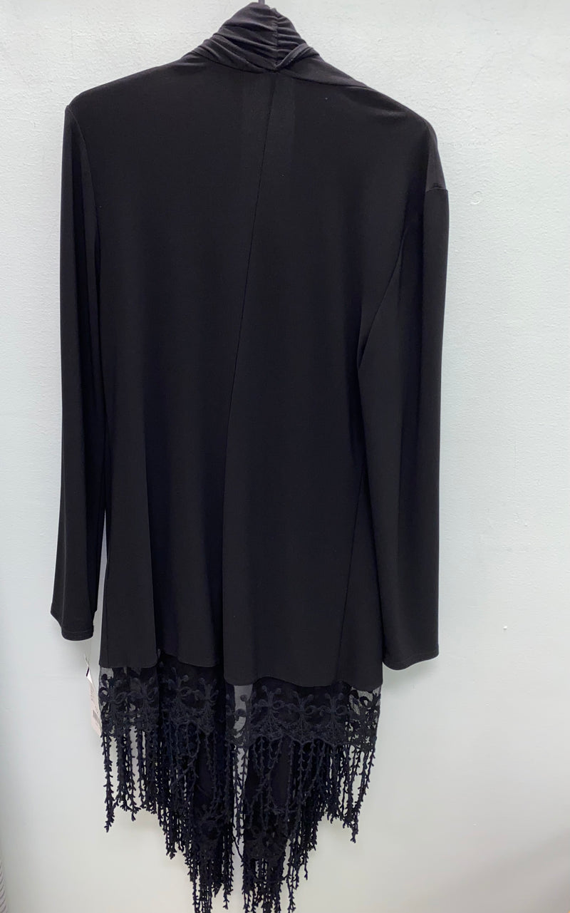 Joseph Ribkoff cover up black Size 12